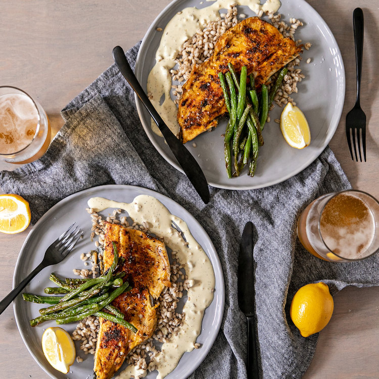 Picture of Blackened Trout 